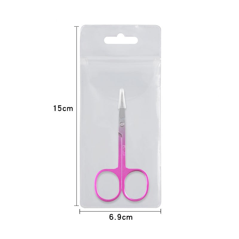Titanium Eyebrow Scissors Titanium Eyebrow Scissors
